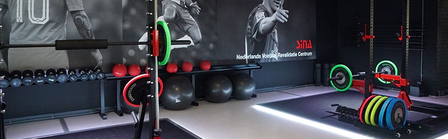 fitness beverwijk bij sina voetballab
